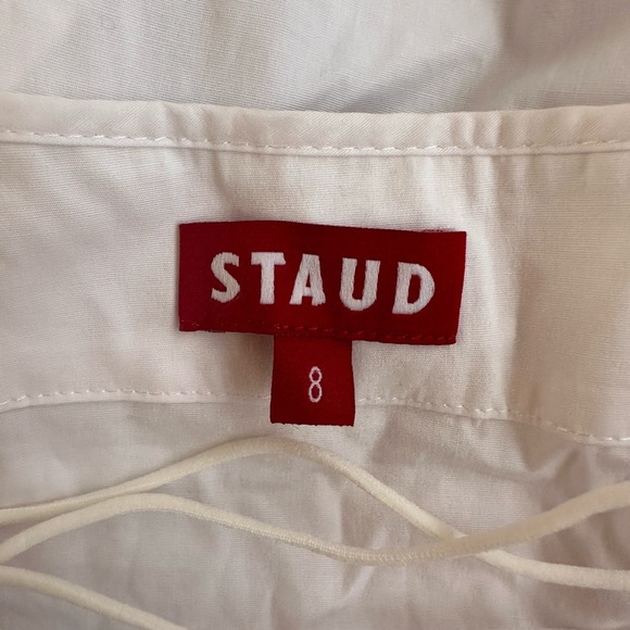 STAUD MONROE TOP |WHITE - Picture 8 of 10